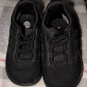 Adidas Toddler Size 5 Black Mesh Sneakers